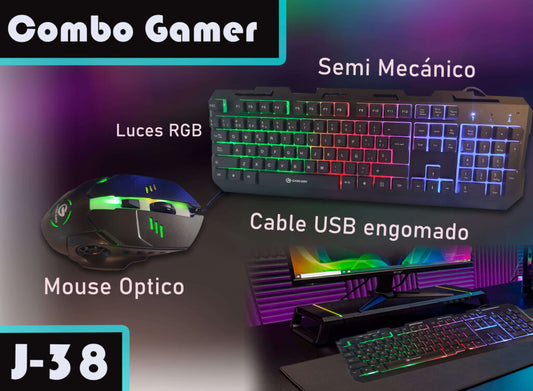 Combo Gamer Semi Mecánico