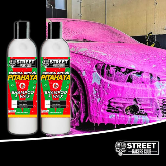 Combo 2 Espuma Activa Shampoo Wax Street Racing